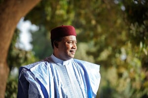 Mahamadou Issoufou, le président nigérien. © Vincent Fournier/JA