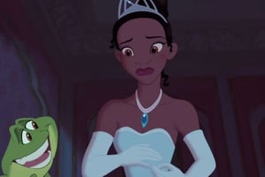 Tiana, première héroïne noire de Disney, dans La Princesse et la Grenouille, sorti en 2009. © Capture d’écran/La Princesse et la Grenouille/Films YouTube