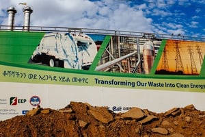 L’usine d’incinération de déchets de Reppie, à Addis Abeba. © DR / Cambridge Industries