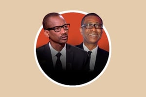 Racine Talla (g.) et Youssou Ndour (d.) © JA