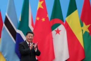 Le président chinois Xi Jinping lors de la cérémonie d’ouverture du sommet entre dirigeants chinois et africains à Pékin, le 3 septembre 2018. © Reuters