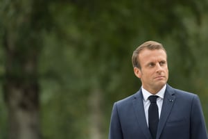 Le président français, Emmanuel Macron. © SIPA