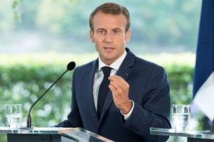 Le président français Emmanuel Macron. © SIPA