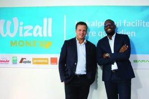 Sébastien Vetter et Ken Kakena, cofondateurs de Wizall. © Wizall