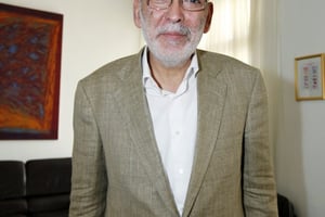 Kamel Jendoubi, premier président de l’Isie en 2011. © Ons ABID pour JA