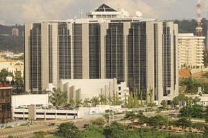 Le siège de la Banque centrale du Nigeria à Abuja. © CC / Wikimedia Commons