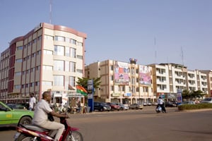 Une vue de Ouagadougou (Illustration). © Nyaba Leon Ouedraogo pour JA