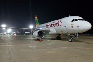 L’A319 reçu par Air Sénégal. © DR