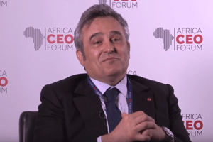 Philippe Labonne, directeur général adjoint de Bolloré Transport & Logistics © Capture d’écran Youtube/THE AFRICA CEO FORUM