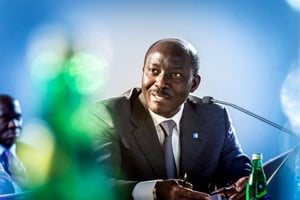 L’année dernière, le fondateur de BGFIBank, Henri-Claude Oyima, a été confronté à un scandale de fraude sur les cartes prépayées Visa. © Eric Larrayadieu/CEO FORUM/JA