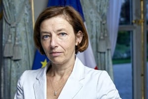Florence Parly, ministre de la Défense, au ministère, à Paris le 15 octobre 2018 © Bruno Levy pour JA
