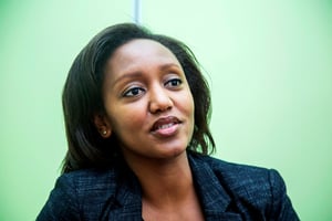 Yvonne Makolo est la directrice générale de la compagnie Rwandair depuis avril 2018. © Cyril Ndegeya