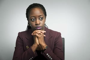 Kamissa Camara, la ministre malienne des Affaires étrangères, le 8 novembre 2018 à Paris. © Vincent Fournier / Jeune Afrique