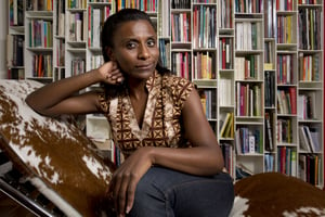 La dessinatrice ivoirienne Marguerite Abouet. © Jacques Torregano pour JA