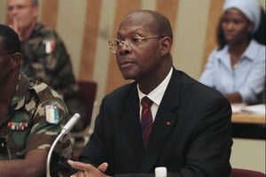 Le général Gaston Ouassénan Koné, en 2006 (archives). © REUTERS/Luc Gnago