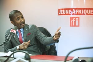 Kibily Touré (Sénégal), à RFI le 30.11.2018 © Vincent Fournier/JA