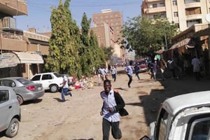 Des manifestants soudanais à Khartoum, le 31 décembre 2018. © AFP