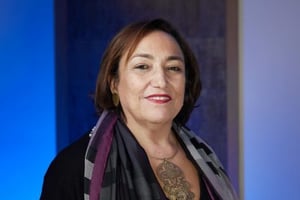 Bochra Belhaj Hmida, députée tunisienne à Paris © BRUNO LEVY POUR JA