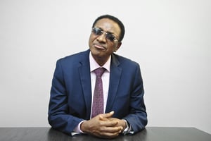 Le Premier ministre congolais Bruno Tshibala. © V.Fournier/JA