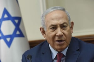 Benyamin Netanyahou, le Premier ministre israélien. © Debbie Hill/AP/SIPA