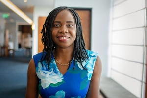 Priscilla Kolibea Mante, 33 ans est maître de conférences au département de pharmacologie de l’Université Kwame Nkrumah de science et technologie (KNUST). © Women in science/2018.