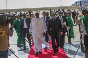 Les présidents sénégalais et mauritaniens le 21 décembre © DR / Présidence sénégalaise