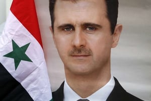 Bachar al-Assad. © Darko Vojinovic/AP/SIPA