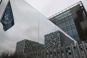 Le siège de la CPI, à La Haye. © Peter Dejong/AP/SIPA