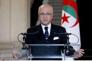 Le président du Conseil constitutionnel algérien, Mourad Medelci, est décédé dans la nuit du 27 janvier 2019. © Jacques Brinon/AP/SIPA