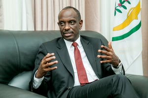 Richard Sezibera, le ministre rwandais des Affaires étrangères. © Cyril Ndegeya pour JA