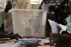 Lors des élections de 2012 au Sénégal (archives). © Rebecca Blackwell/AP/SIPA