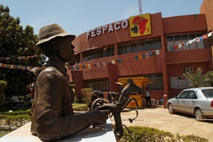 Le siège du Fespaco, à Ouagadougou, en 2017. © REUTERS/Luc Gnago