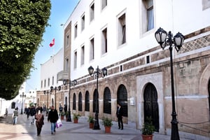 Dar el-Bey, le palais du gouvernement, à Tunis. © Nicolas Fauqué/www.imagesdetunisie.com