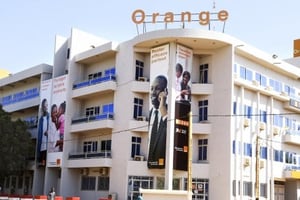 Le siège d’Orange Niger à Niamey. © TAGAZA DJIBO pour JA