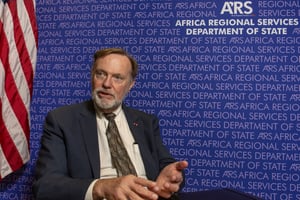 Le secrétaire d’État adjoint des États-Unis pour les Affaires africaines Tibor Nagy, à Paris, le 30 octobre 2018. © Jacques Torregano pour JA