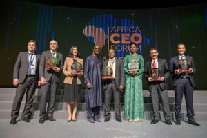 Remise des prix de l’édition 2018, à Abidjan. © The Africa CEO Forum