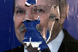 Portrait du président Bouteflika en 2014 (image d’illustration). © PATRICK BAZ/AFP