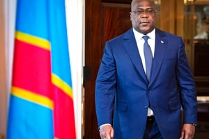 Le président congolais Félix Tshisekedi. © CABALLERO-REYNOLDS / AFP