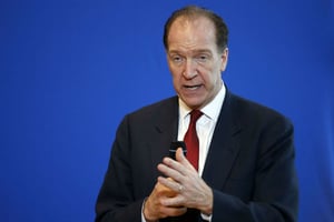 David Malpass, nouveau président de la Banque mondiale. © Christophe Ena/AP/SIPA