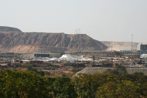 Site minier de Nchanga, en Zambie. © Wikimedia/CC