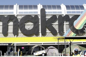 Le point de vente en gros Makro à Johannesburg, en Afrique du Sud, fait partie de la chaîne Massmart. (photo d’illustration) © Themba Hadebe/AP/SIPA