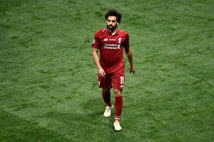 Le footballeur égyptien Mohamed Salah, qui joue à Liverpool, lors de la finale de la Ligue des Champions contre Tottenham, à Madrid, le 1er juin 2019. © Photo AFP / OSCAR DEL POZO