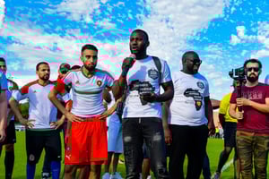 Moussa Sow, organisateur du tournoi du vivre ensemble, première CAN des quartiers © Association du Faire Ensemble