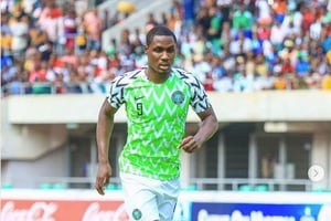 Odion Ighalo, l’attaquant nigérian sacré meilleur buteur des qualifications. © Instagram Odion Ighalo