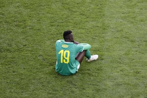 Mbaye Niang lors du Mondial 2018 en Russie. © Gregorio Borgia/AP/Sipa