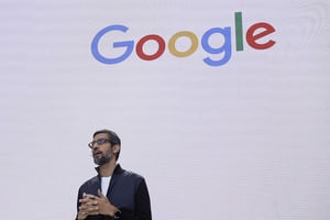 Sundar Pichai, PDG de Google © Eric Risberg/AP/SIPA/2017.