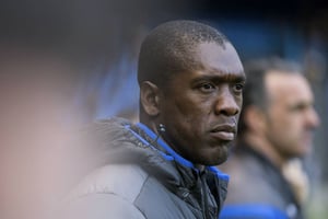 Le coach du Cameroun, Clarence Seedorf. © Lalo R. Villar/AP/SIPA