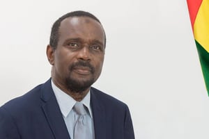 Aboubacar Sylla, ministre guinéen des Transports. © Ministère guinéen des Transports
