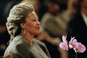 Toni Morrison en avril 1994. © Kathy Willens/AP/SIPA