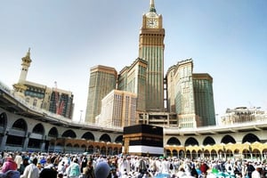 La Kaaba, à La Mecque. © Ashraf Amra/apaimages/SIPA